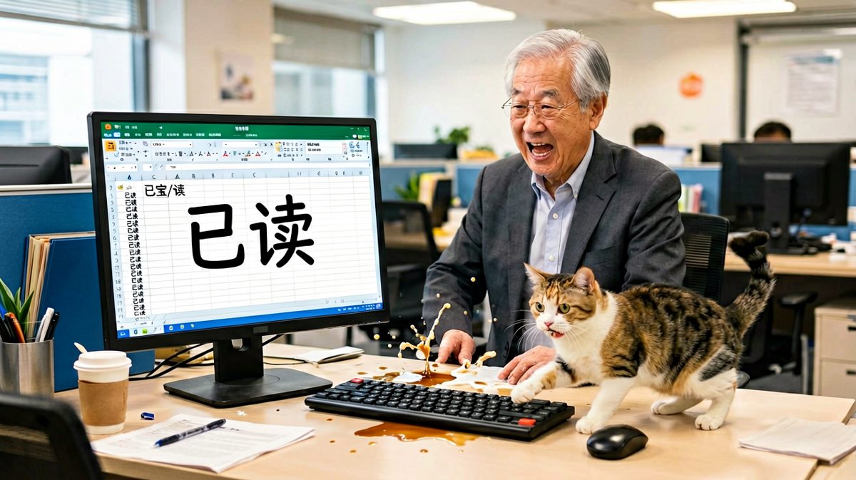 摸鱼30秒，切换0.3秒，我的手指超越了物理极限