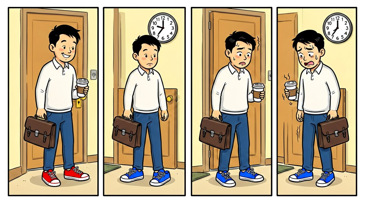 最后一刻，命运给了他一记重击。