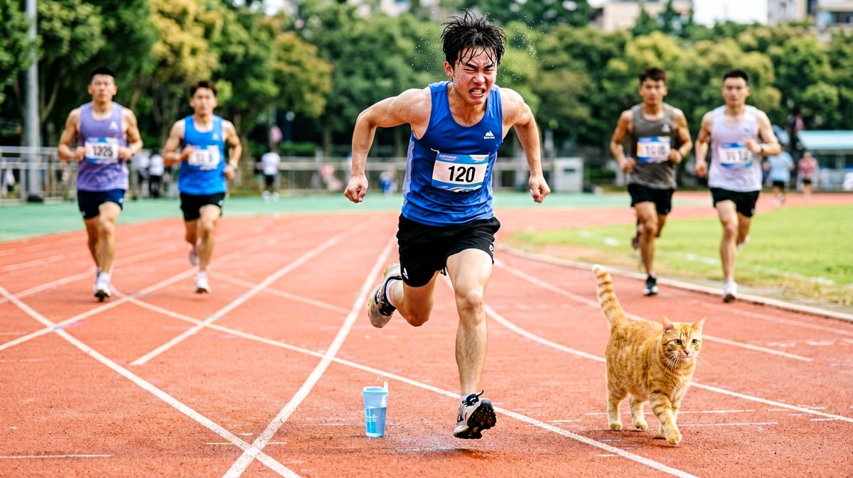 第3格：水杯离家出走了，追还是不追？