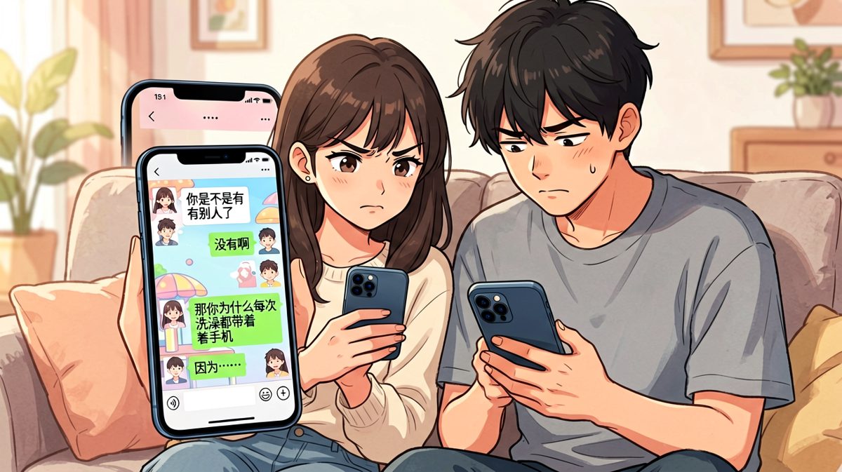 手机比女友还亲，这波实锤了