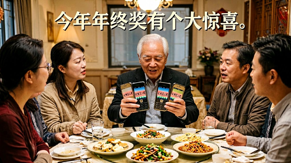 年终奖的反转：自己的手机