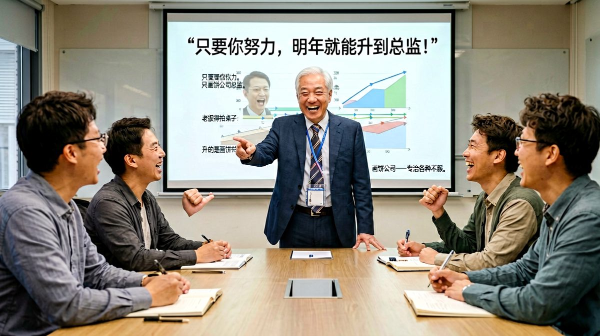 晋升的反转：画饼公司