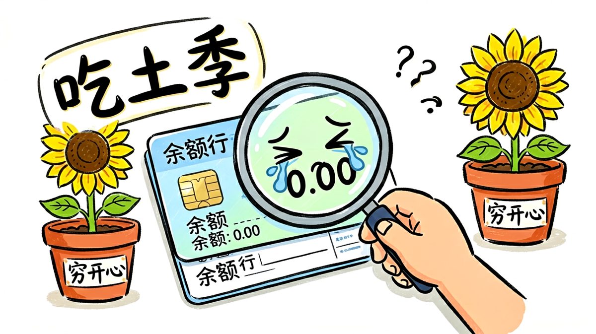月光族的月底生存状态