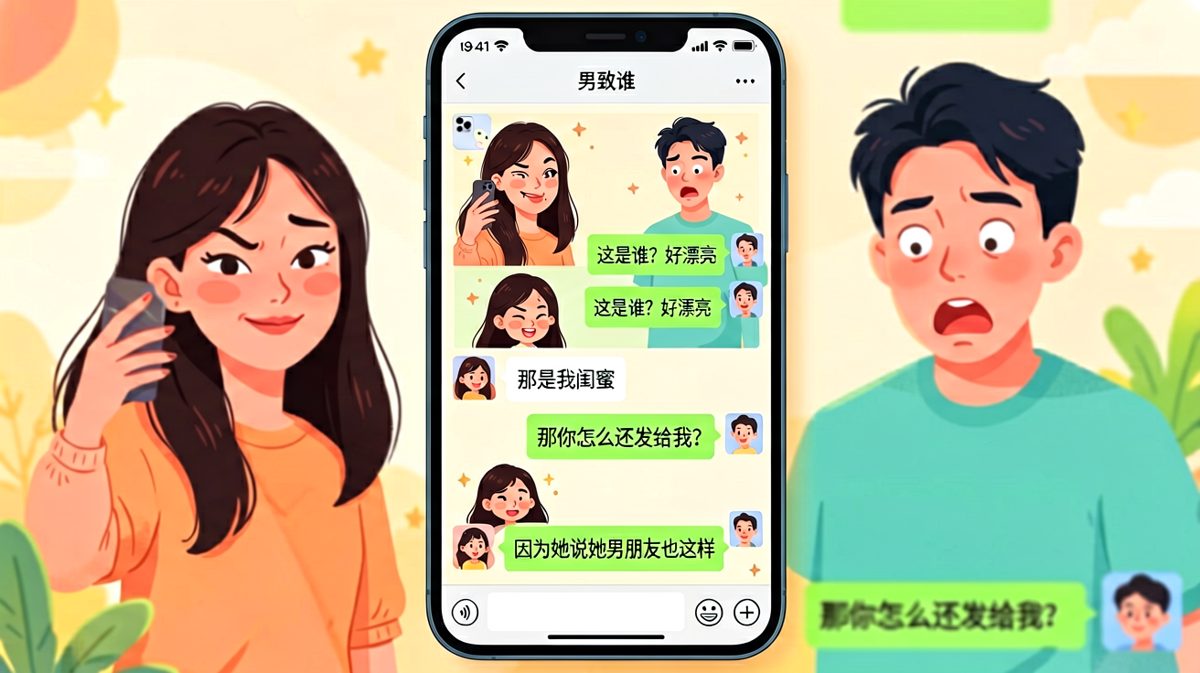 夸完别人对象后，才发现自己才是那个被比较的人。