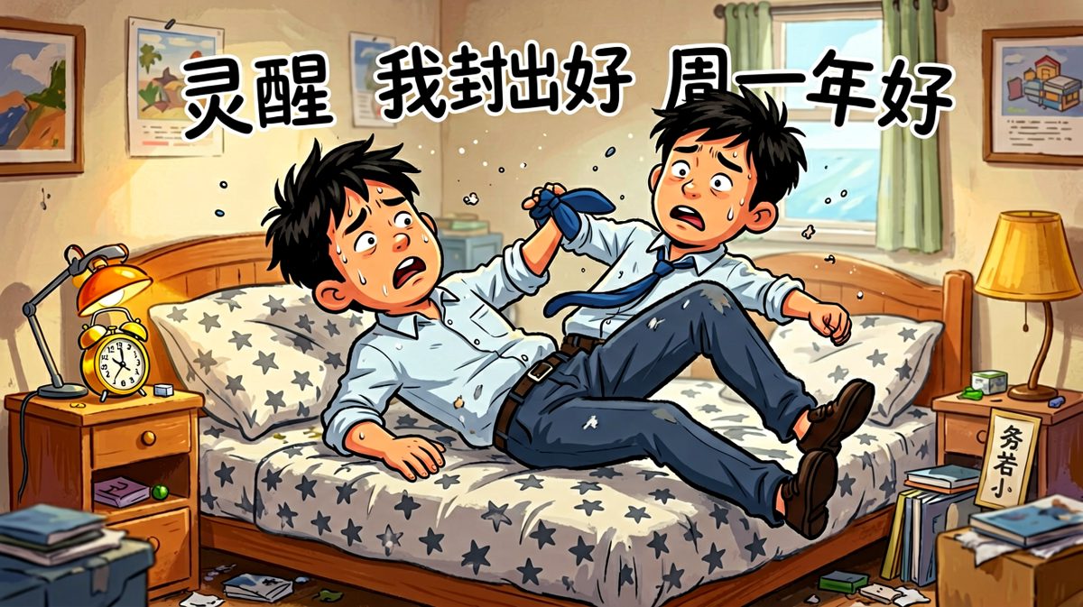 周一灵魂还没有归位