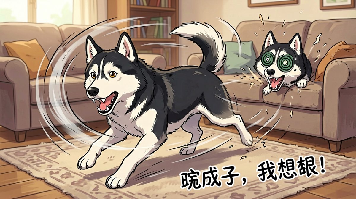 二哈：我到底在追什么……哦好像是我自己
