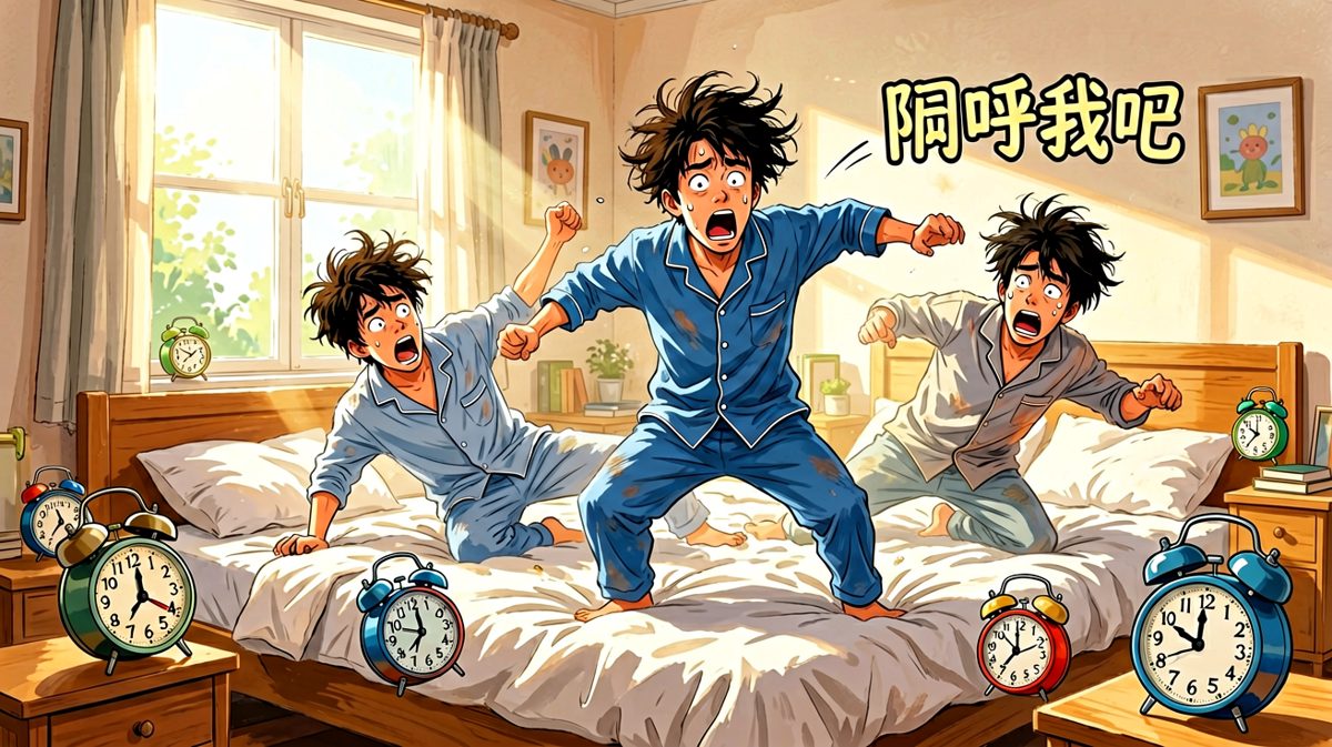 第二格：惊醒！已经迟到了！