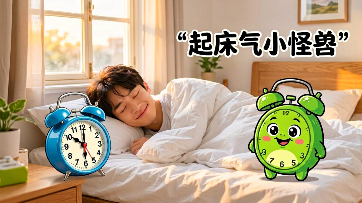 闹钟前的宁静，小怪兽正在接近……