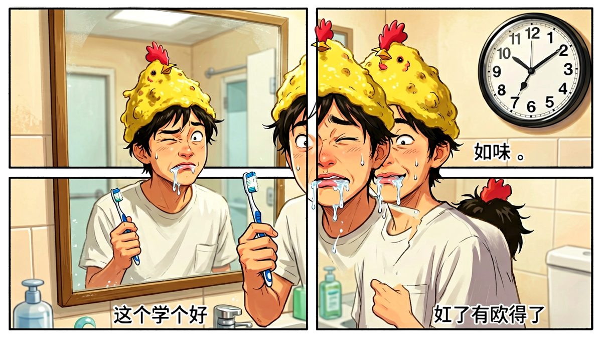 完了！要迟到了！