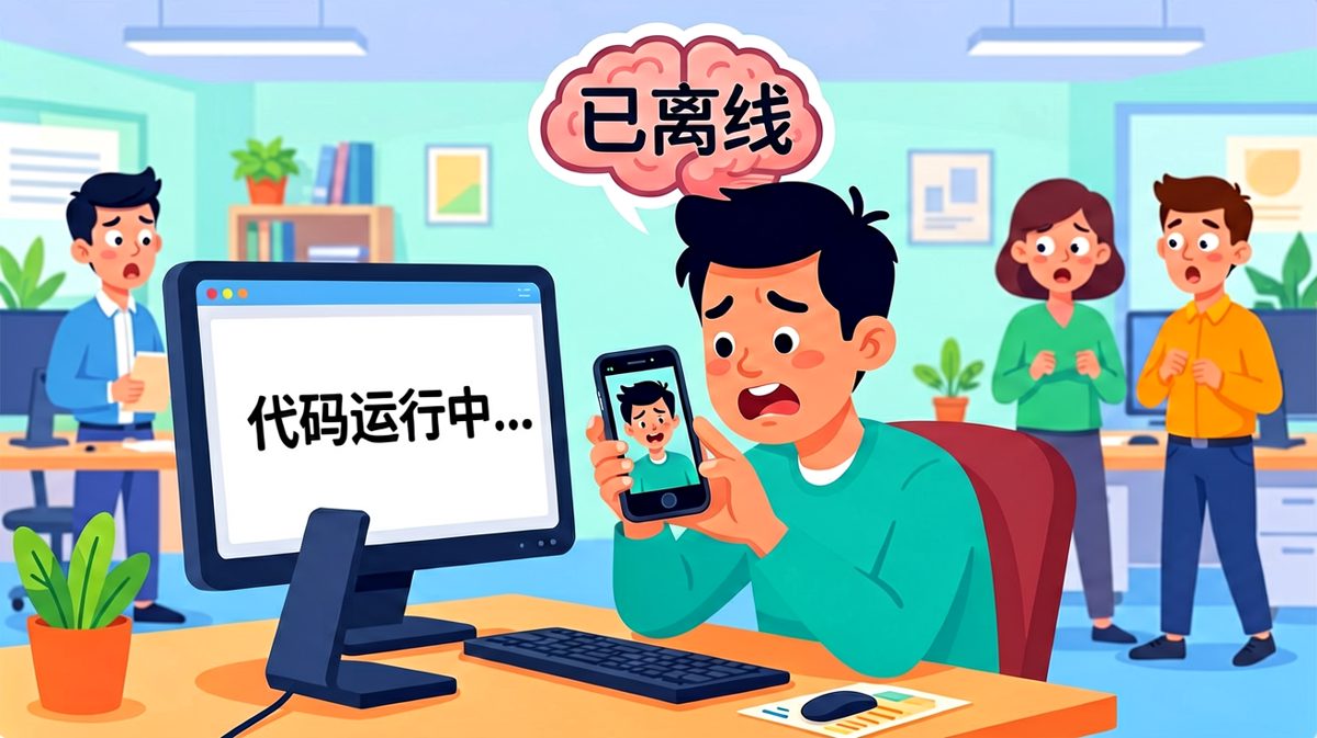 上班摸鱼，主打一个心无旁骛