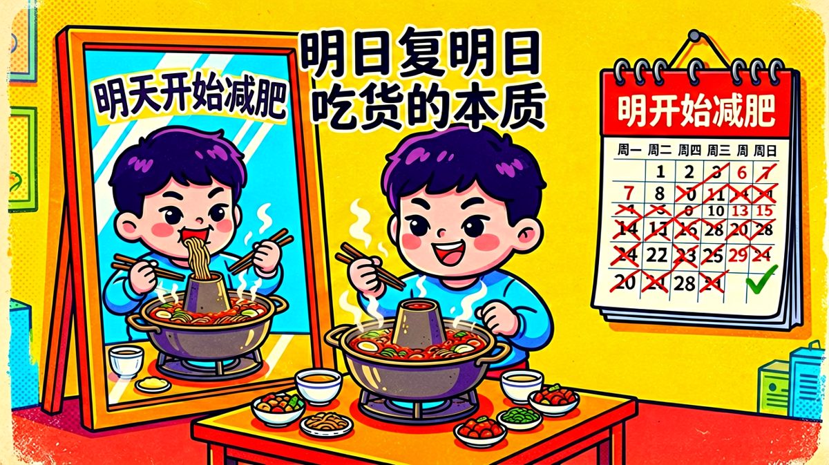 减肥这种事，明天再说吧
