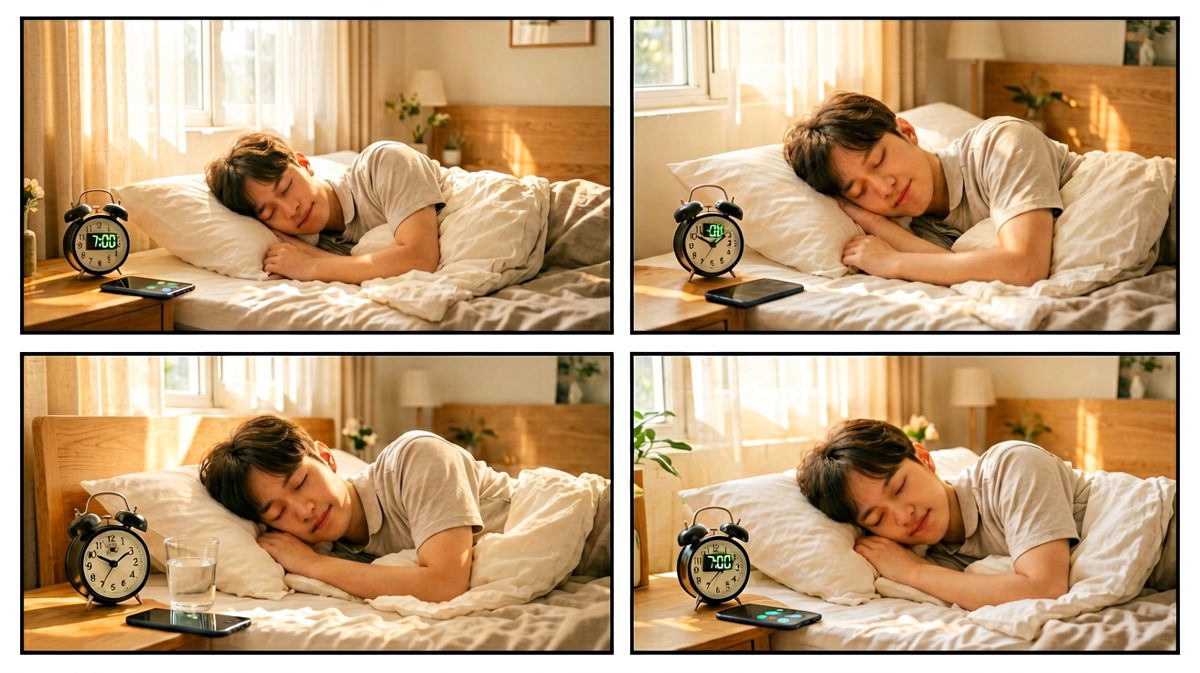 闹钟定好了，今天也要元气满满！