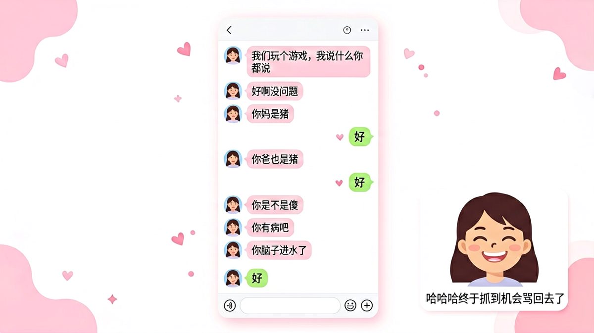套路反被套路：女生设局反向输出