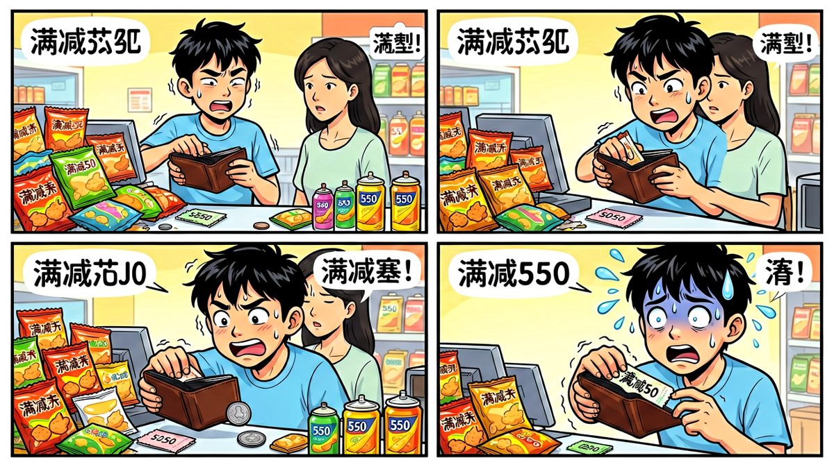 格三：结账时，天塌了