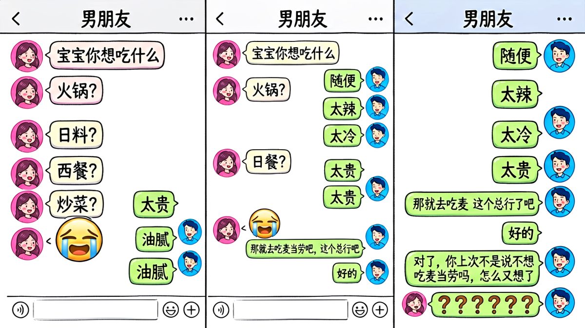 随便才是最难回答的问题