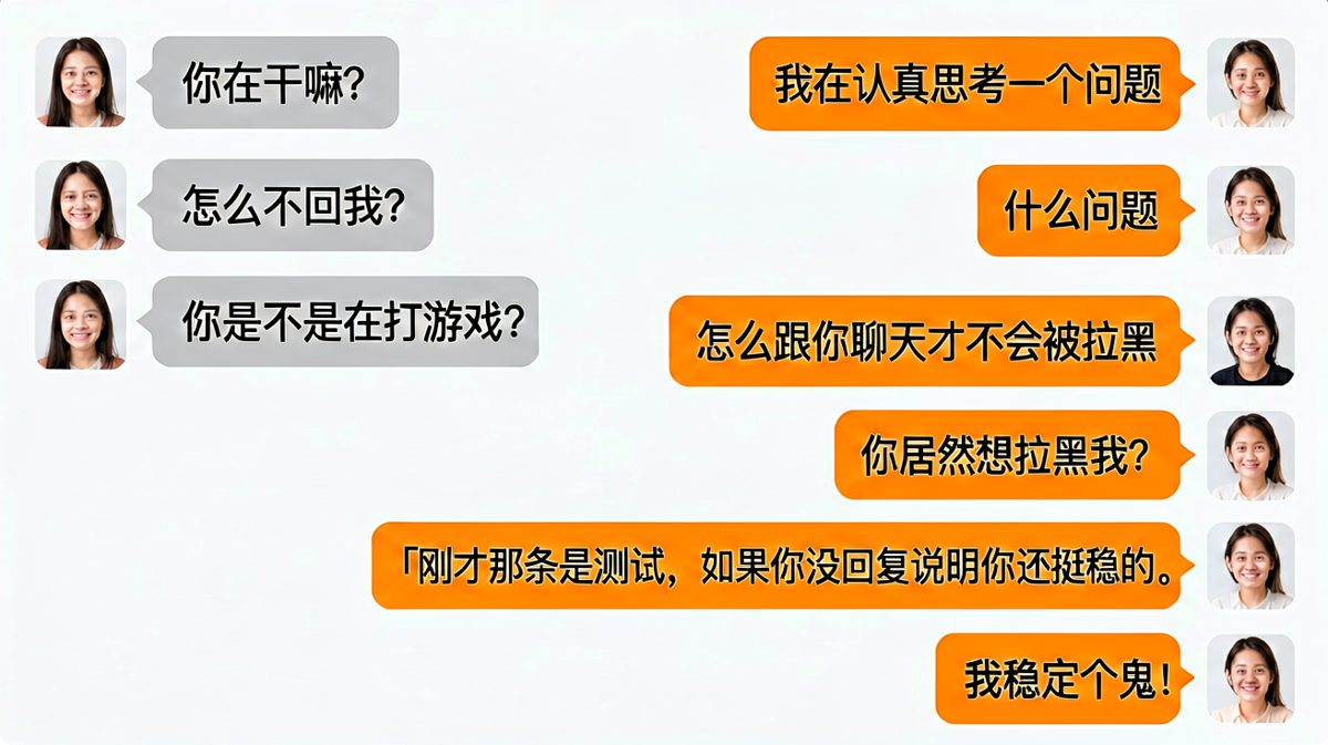 男生设陷阱，结果把自己坑了进去。