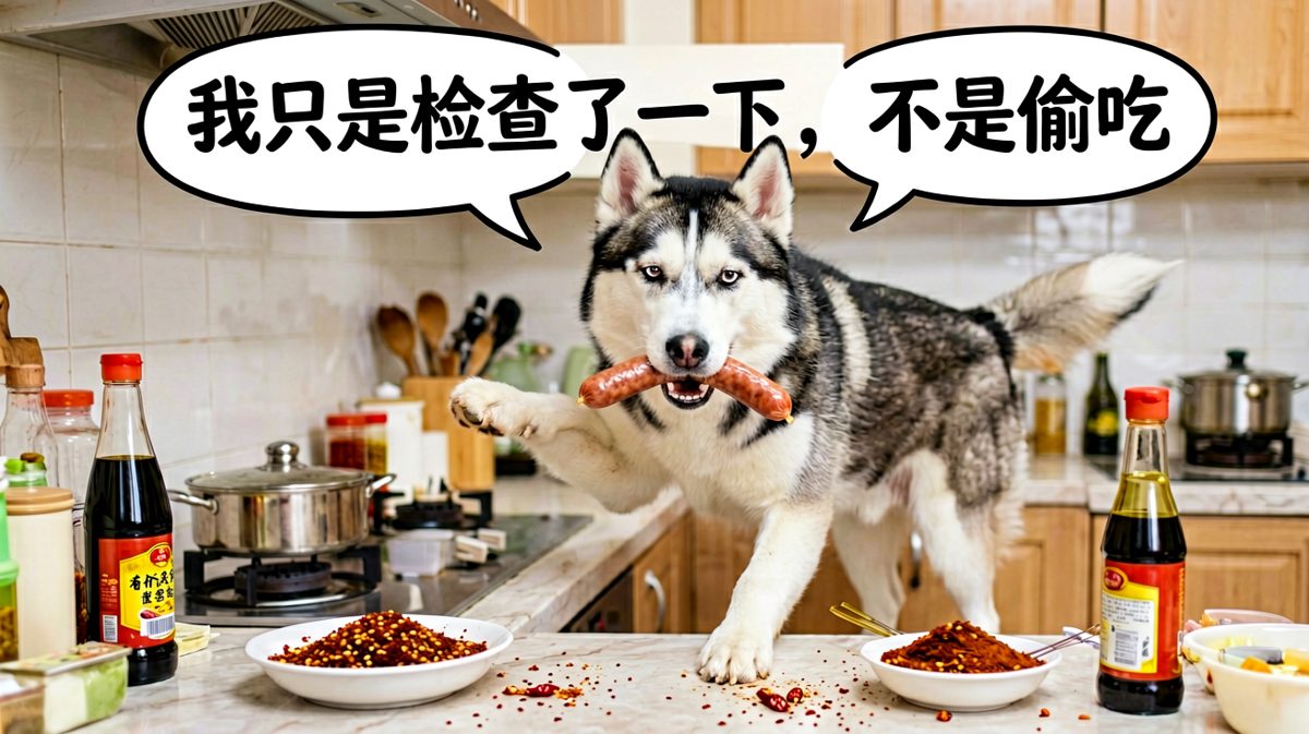 哈士奇的谎言，全世界只有狗信