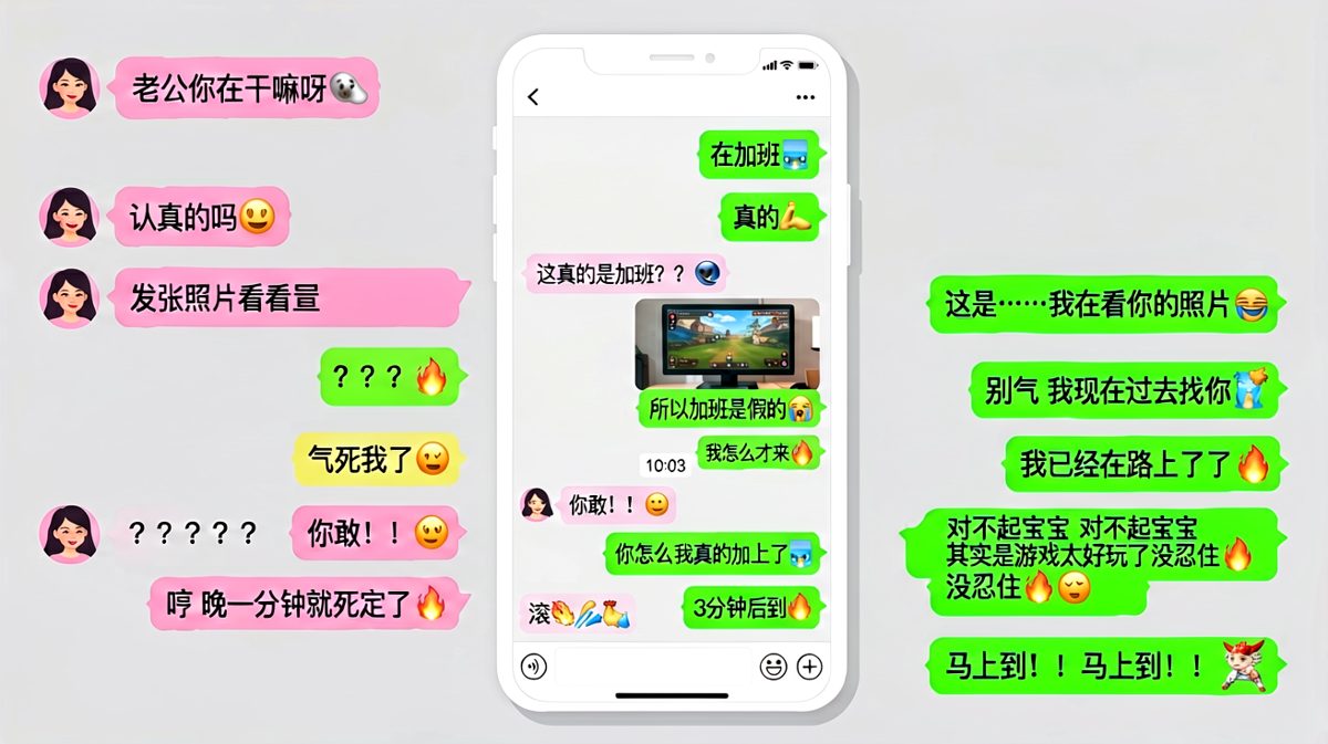 加班谎言翻车三次，男友求生欲极限拉满