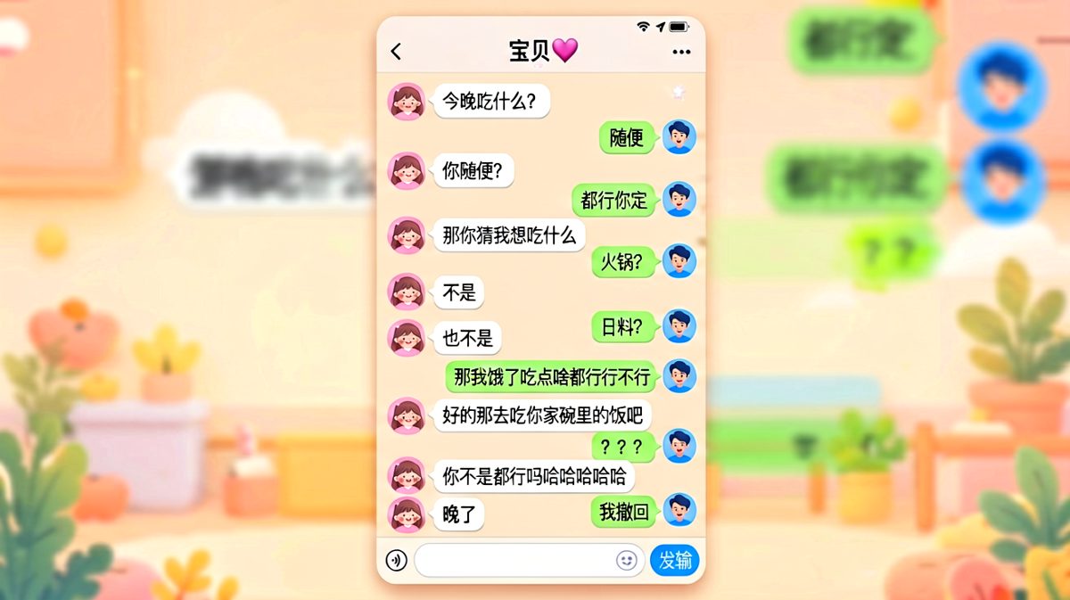 随便是情侣间最大的陷阱