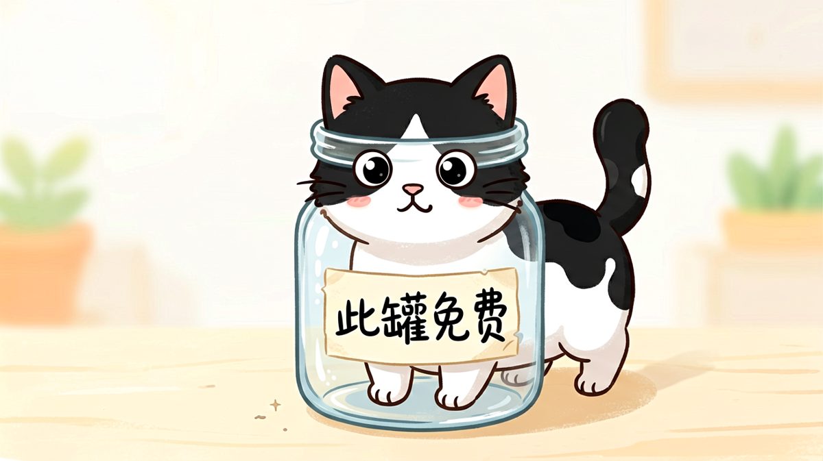 猫：我只是想进来透透气，怎么就出不来了……