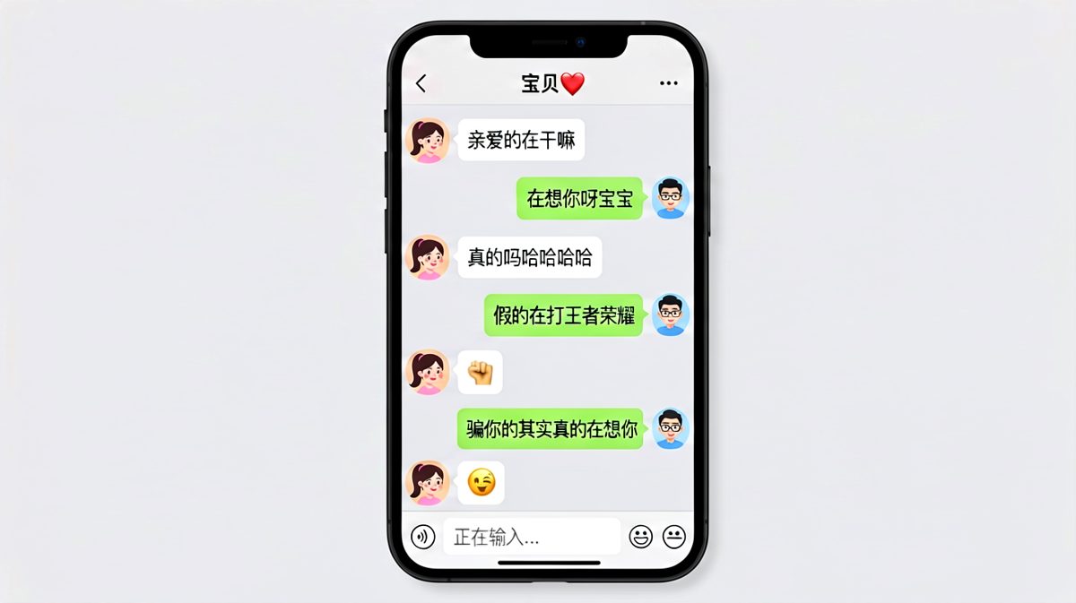 男生坦白从宽：刚才说谎了，但下一秒又找补回来