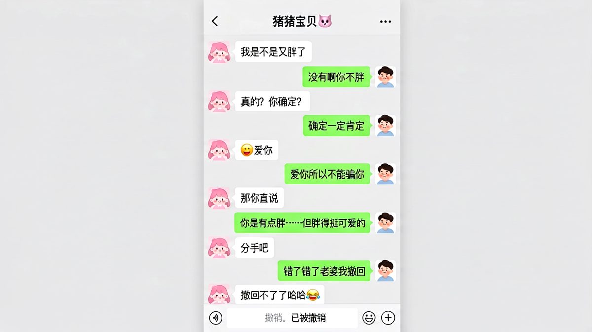 男生险胜翻车：诚实是美德，但有时是送命题