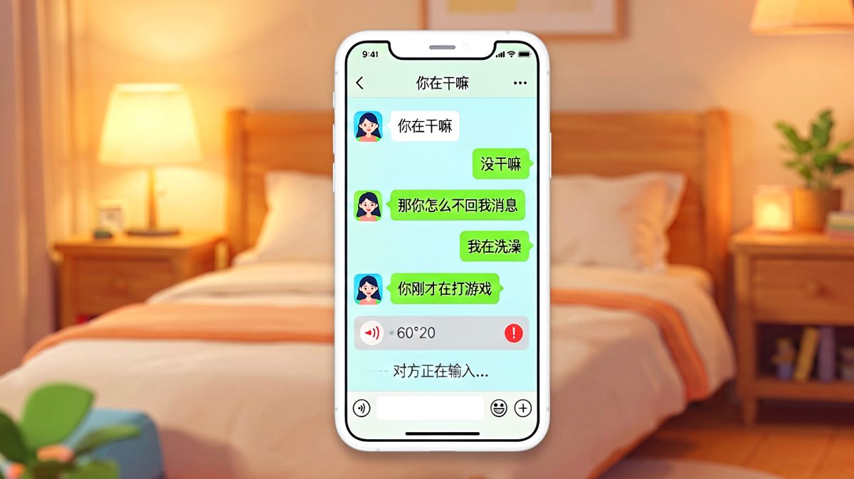 他以为我在查岗，其实我在看他的撤回记录。
