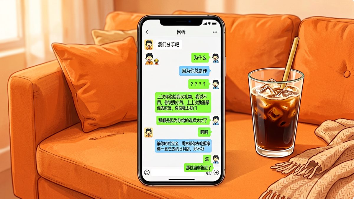 假装提分手的最高境界，是让你先自己演完一整出苦情戏。