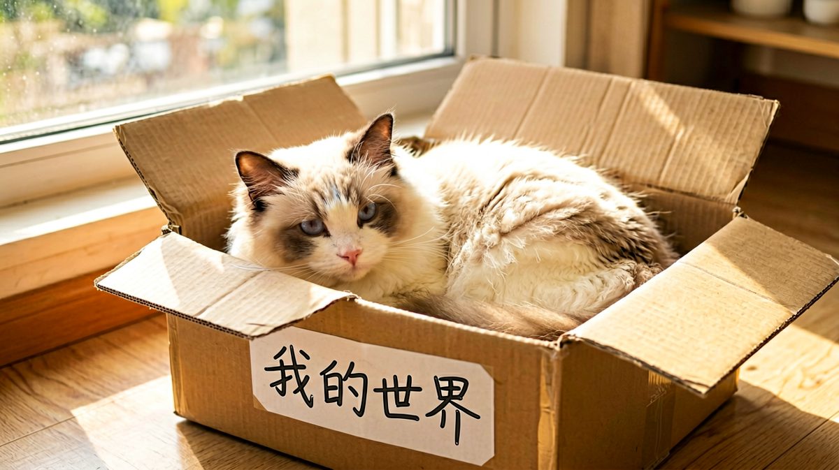 昂贵的猫窝？不如这个盒子！