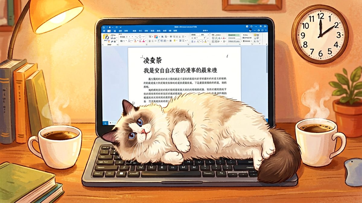 《加班的代价》铲屎的你写不出东西，怪我咯？