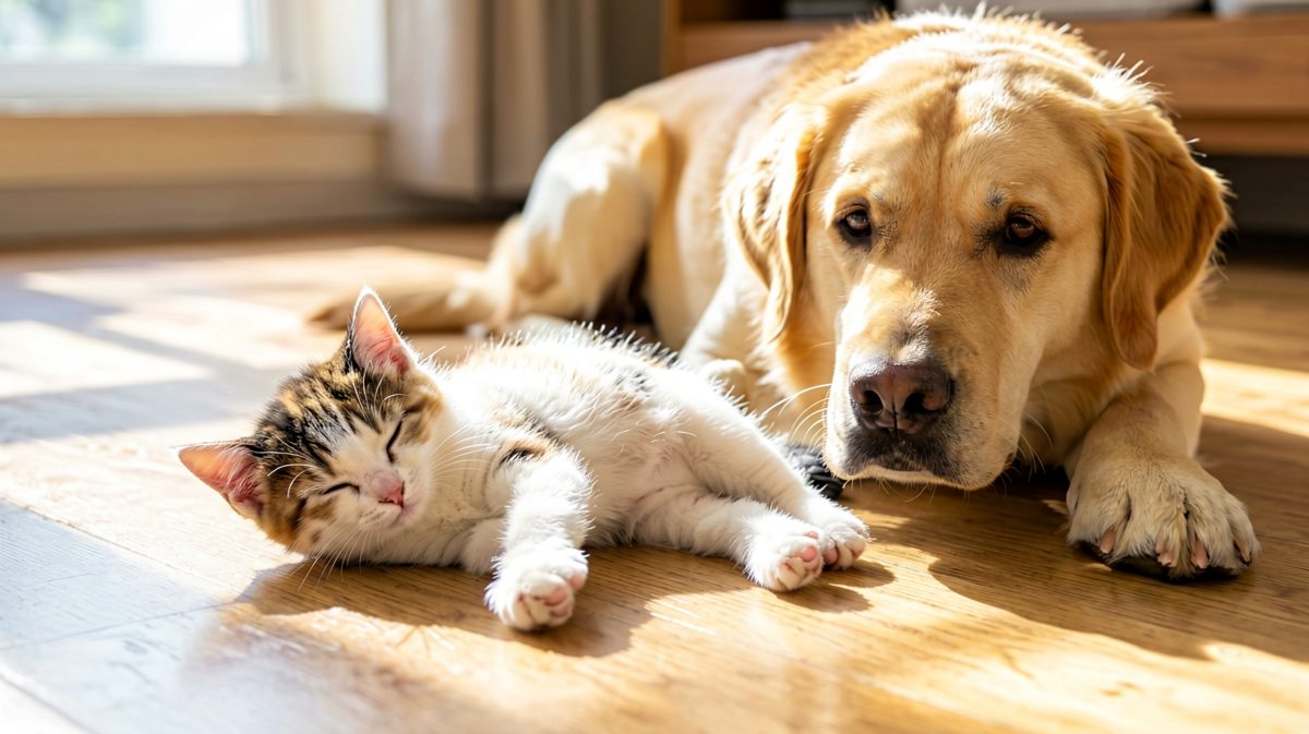 猫：我表演了十年装死，狗还是不信
