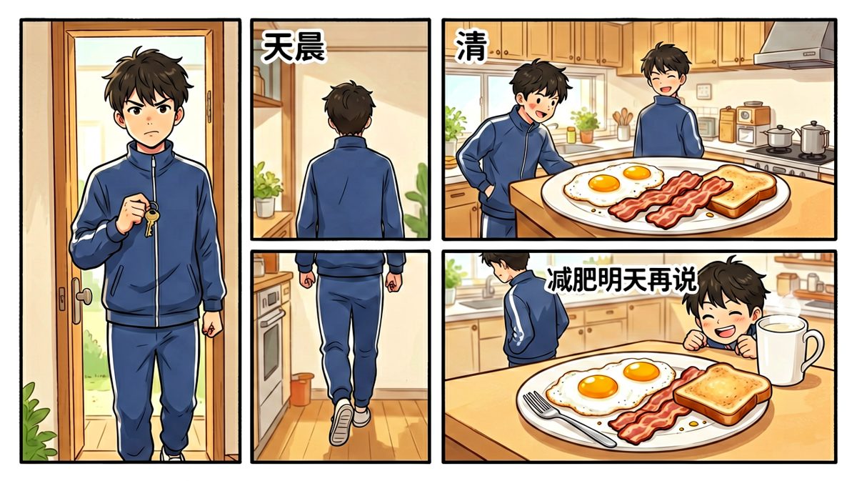 减肥，从明天开始