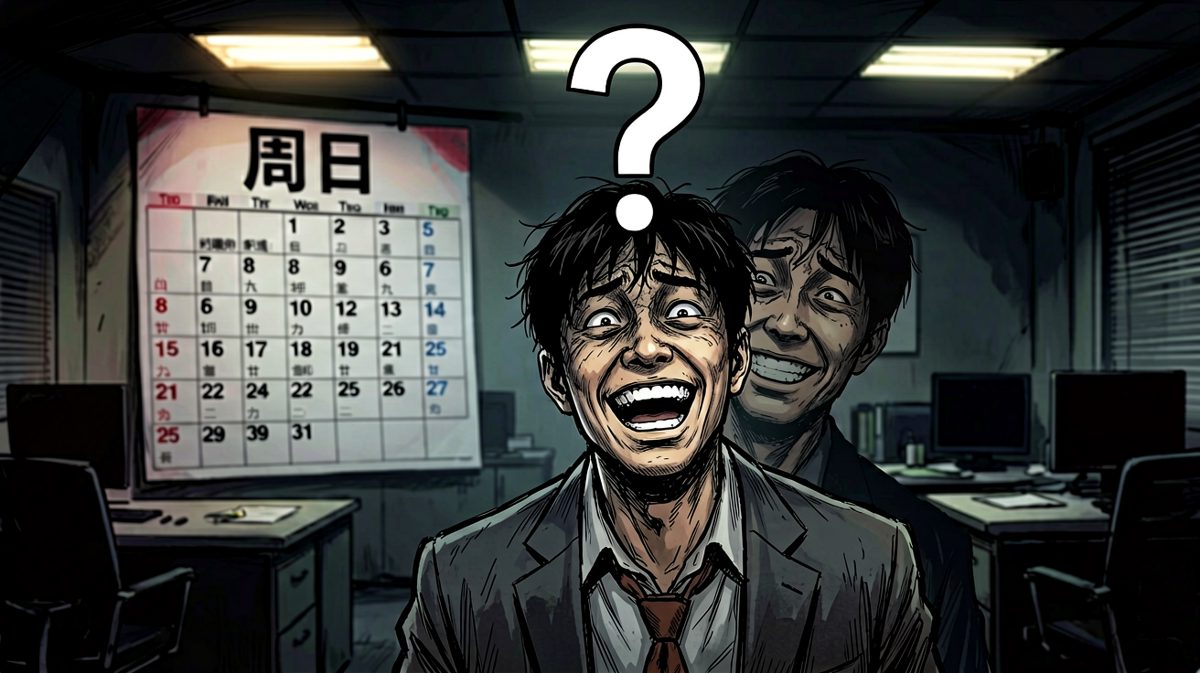 等等……今天不是周日吗？！