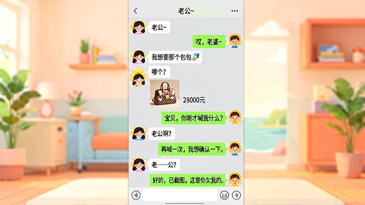 叫一声老公留下把柄，这才是婚姻的经营之道