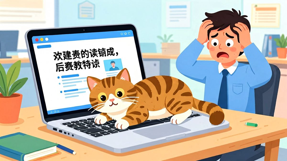 猫：加班？没门，本喵才是这个家老大