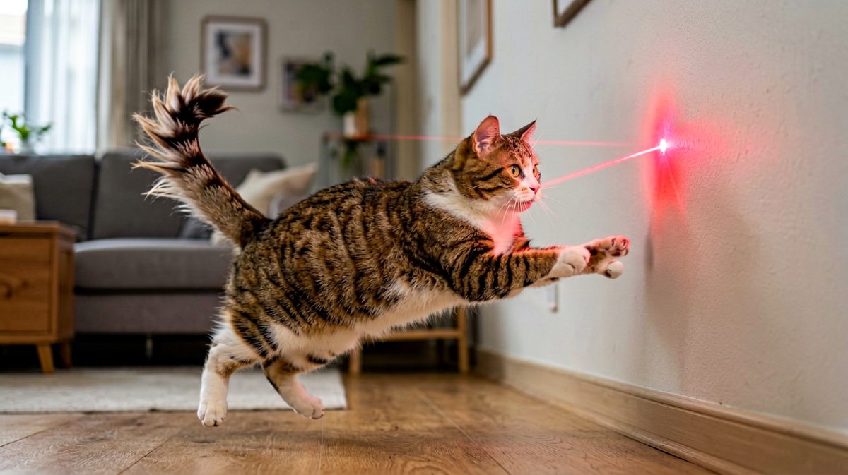 猫：你逃不掉的！这次绝对抓住你！