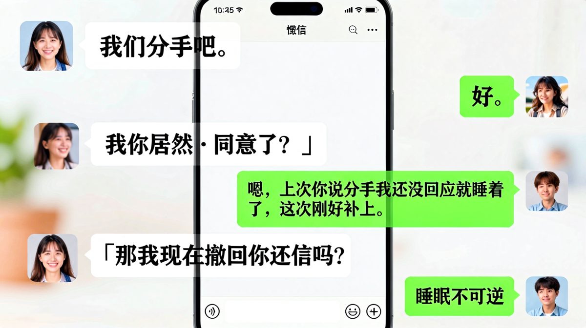 分手消息撤回失败，因为前任的睡眠时间不可逆