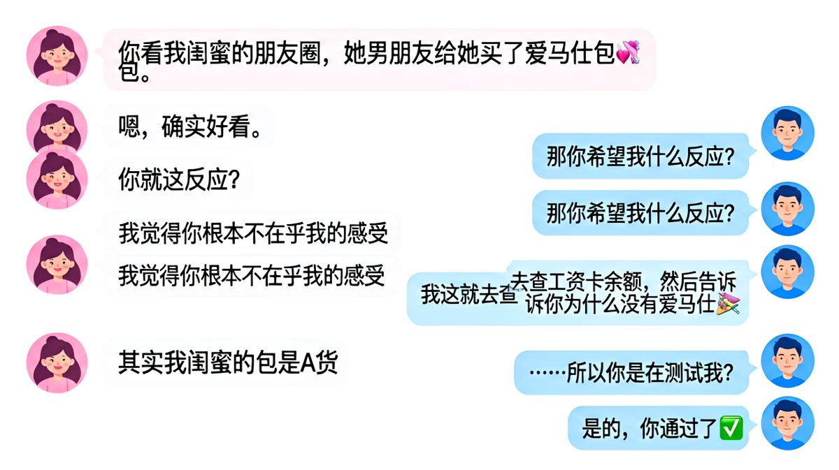 闺蜜包引发的信任危机，最终变成了一场反转测试