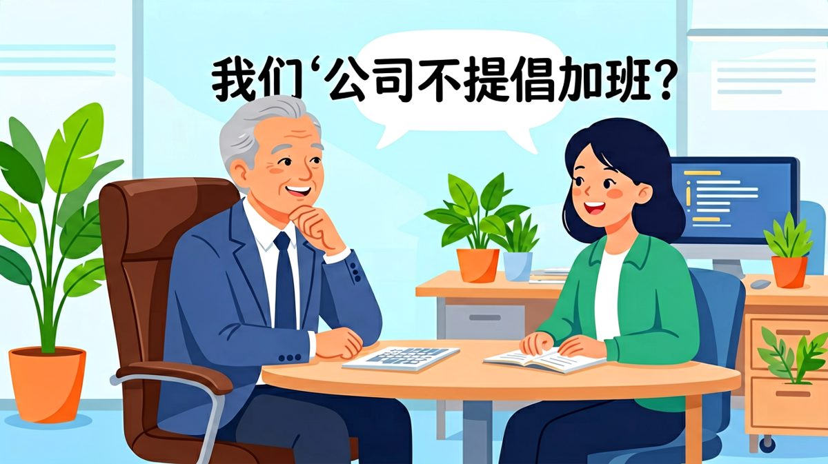 老板：我们公司不提倡加班。员工感动点头，下一秒老板补了一句：因为你每个月加班时长都是部门第一。