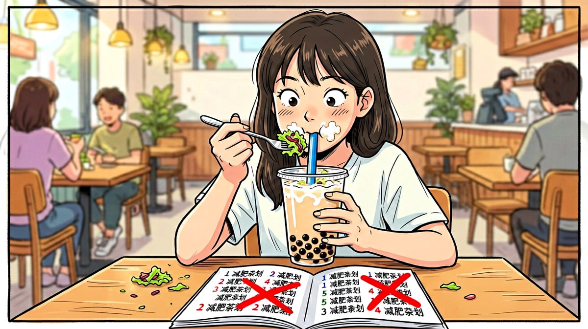 只要我不看卡路里，它就不存在！