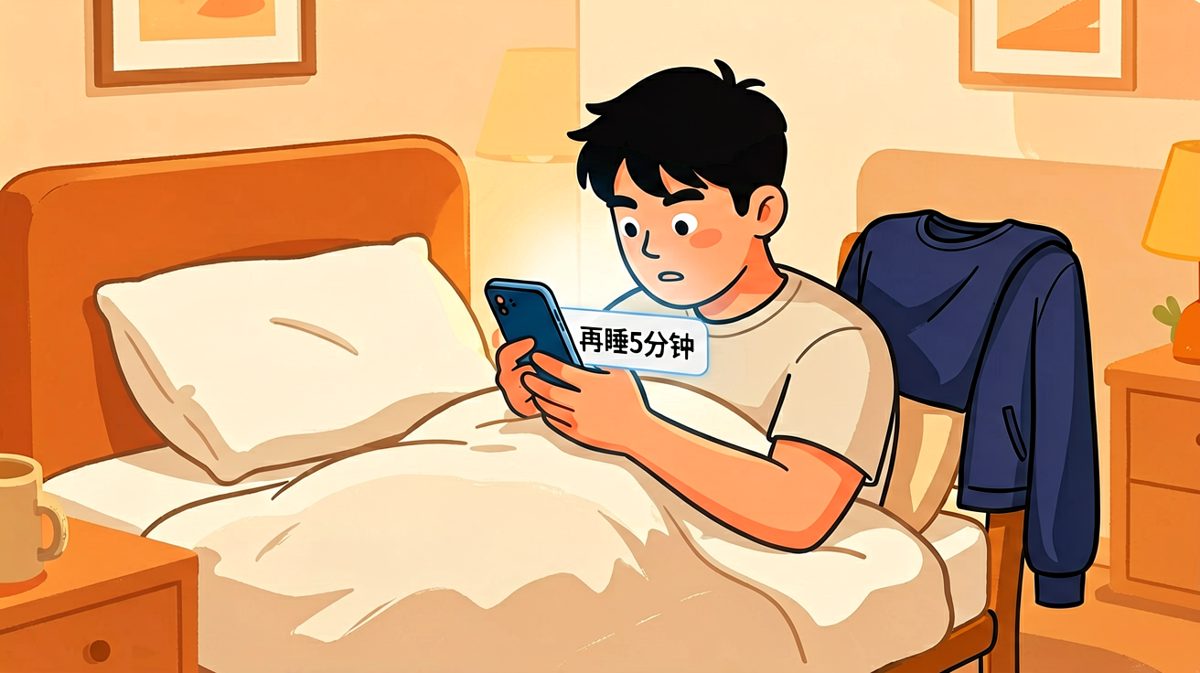 只是刷一下手机……等等，几点了？