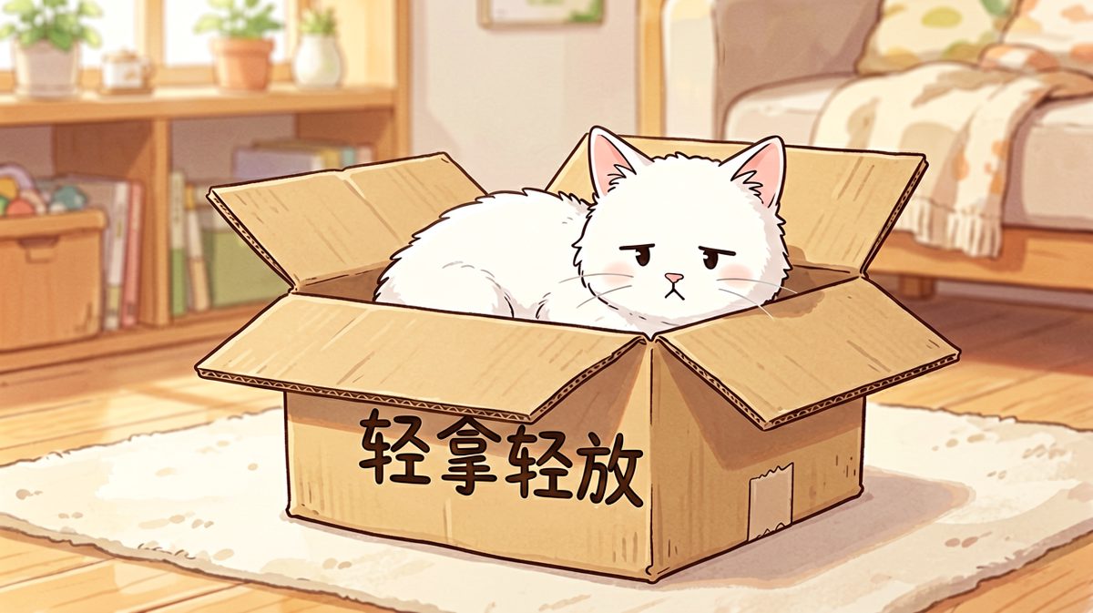猫： box 是我的，谁都别想抢！