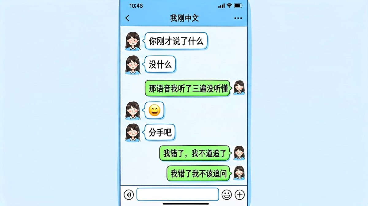 好奇心害死猫：男生多问了一句，直接把自己送进了'已读不回'的深渊。