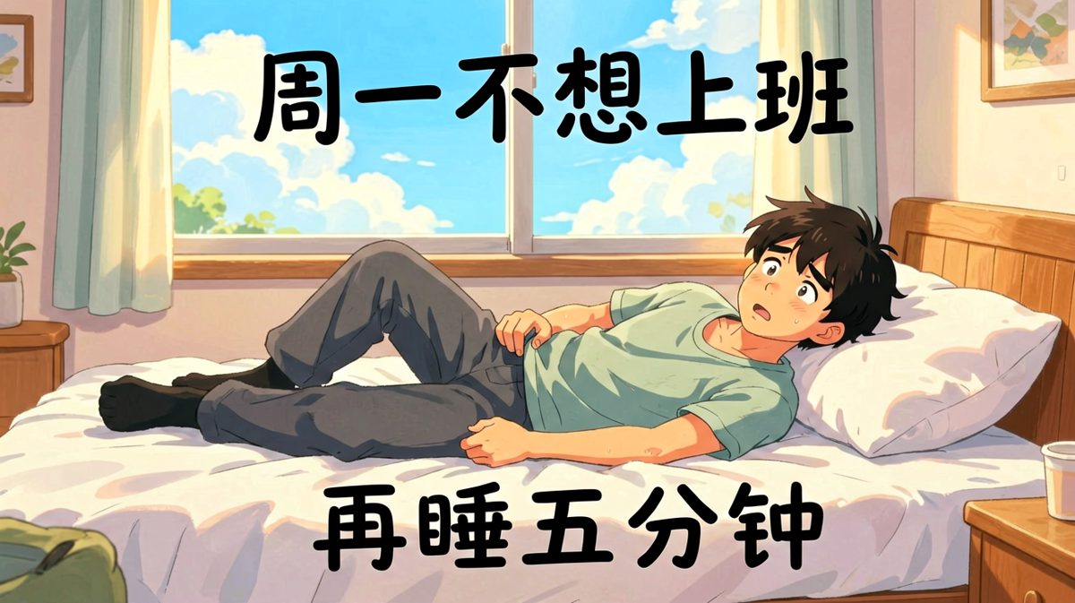 周一早晨的痛苦挣扎