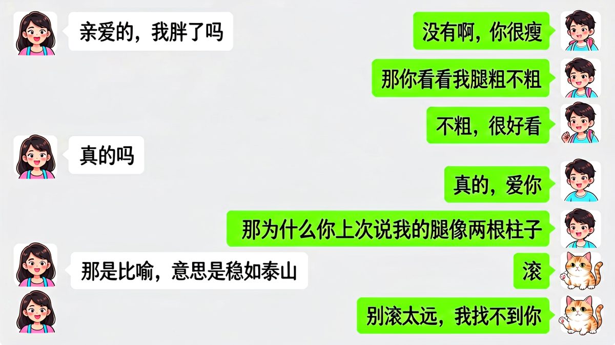 男生求生欲满分但翻车，腿像柱子都能圆回来。