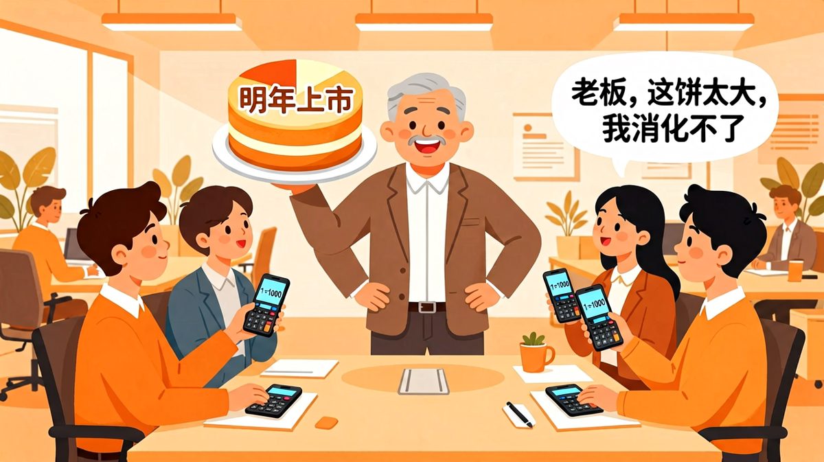 老板画饼，员工当场算账