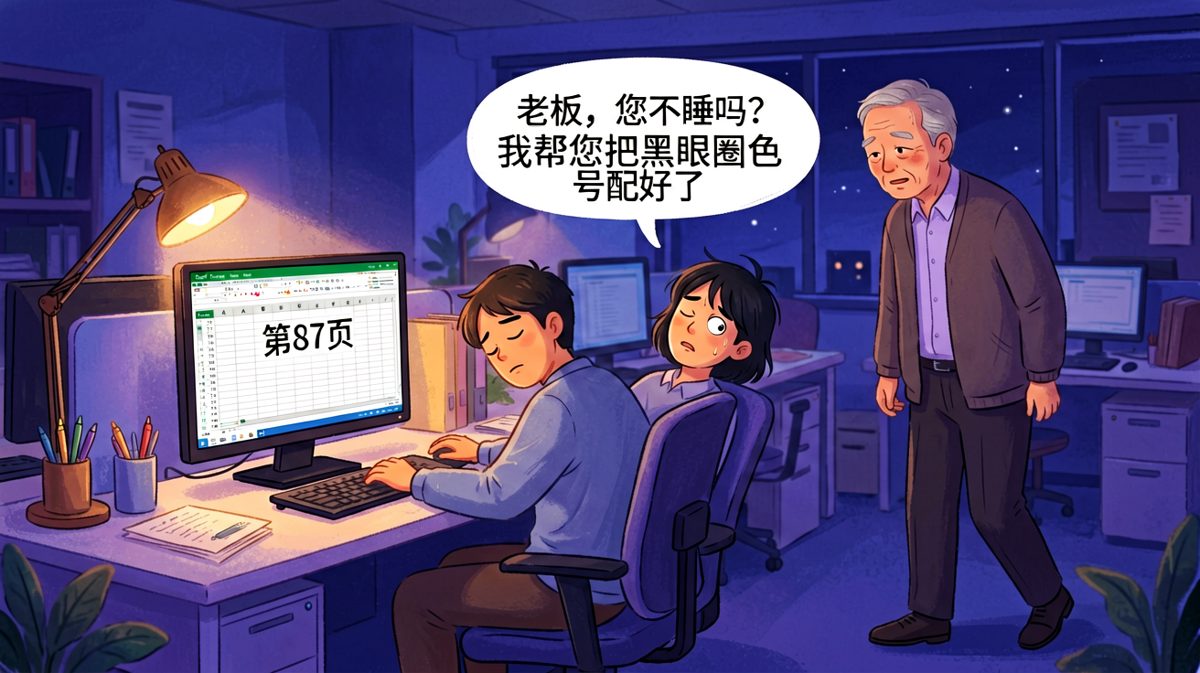 深夜加班的反杀反击