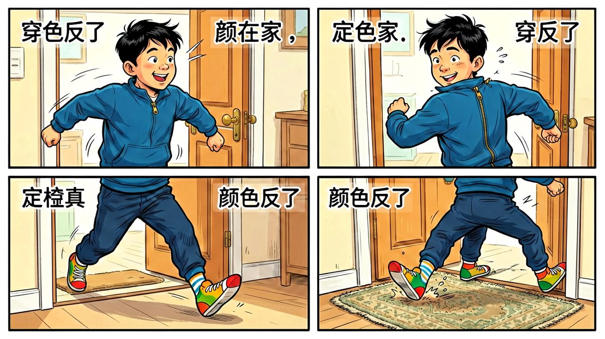穿衣服靠手感，出门才发现全是bug。