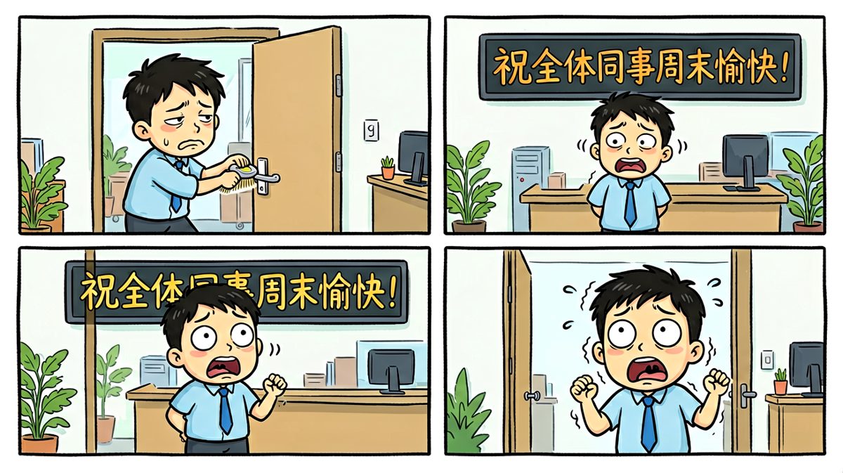 周一早高峰的绝望——原来今天是周六