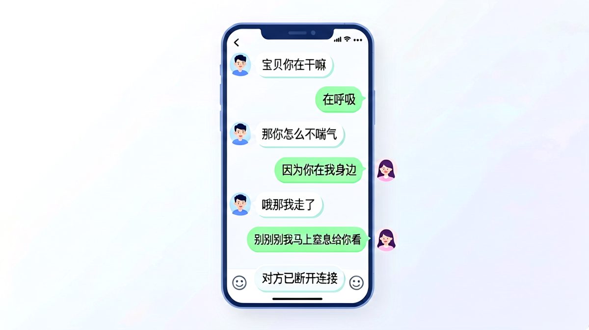男生土味情话翻车现场